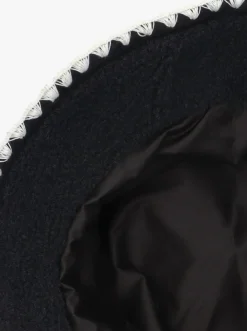 zwarte ugg muts uggfluff scalloped hat