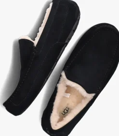 zwarte ugg pantoffels ascot