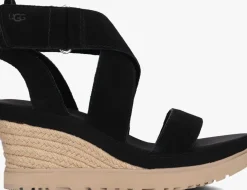 zwarte ugg sandalen ileana ankle