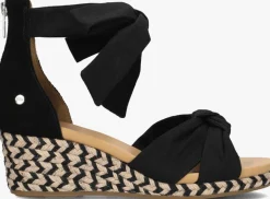 zwarte ugg sandalen met hak yarrow