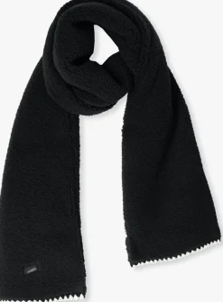 zwarte ugg sjaal uggfluff scalloped scarf