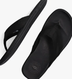 zwarte ugg slippers m seaside flip