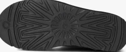 zwarte ugg vachtlaarzen classic short crescent