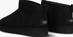 zwarte ugg vachtlaarzen m classic ultra mini