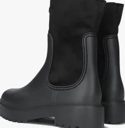 zwarte unisa enkelboots fluor