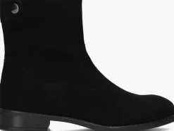 zwarte unisa enkellaarsjes belfin