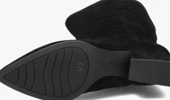 zwarte unisa hoge laarzen jefri