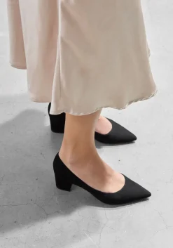 zwarte unisa pumps jasul