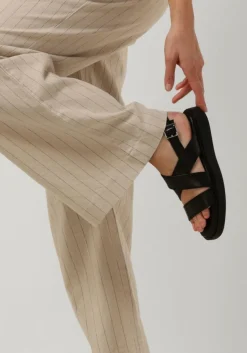 zwarte vagabond shoemakers platte sandalen connie 401