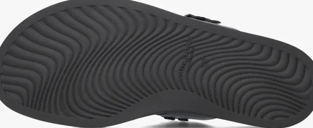 zwarte vagabond shoemakers slippers effie 301