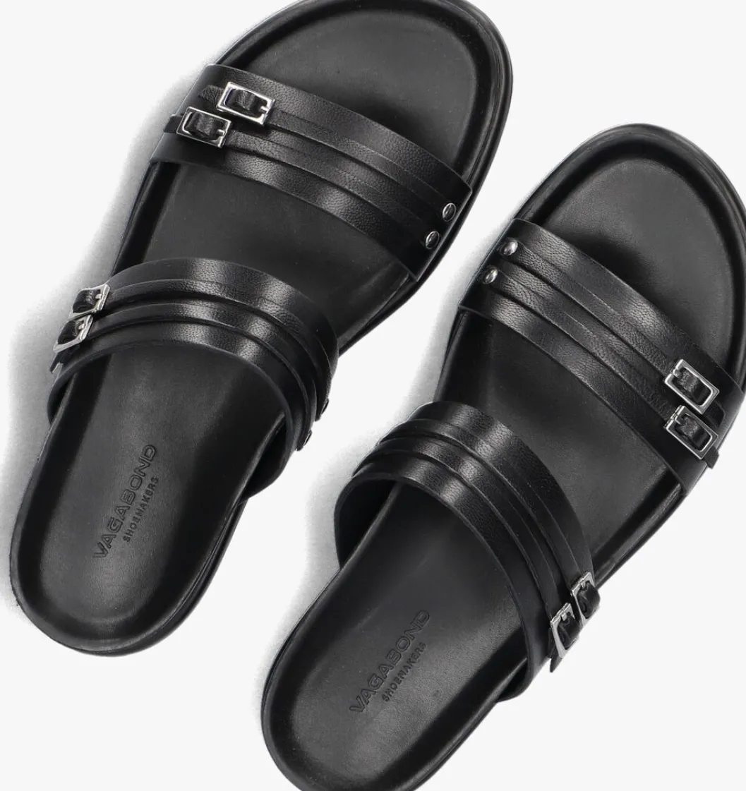 zwarte vagabond shoemakers slippers effie 301