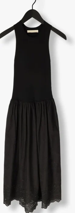 zwarte vanessa bruno maxi jurk ennaya