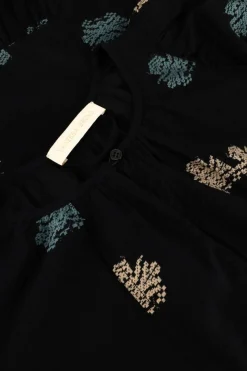 zwarte vanessa bruno midi jurk arabelle