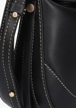 zwarte vanessa bruno schoudertas mini daily bag