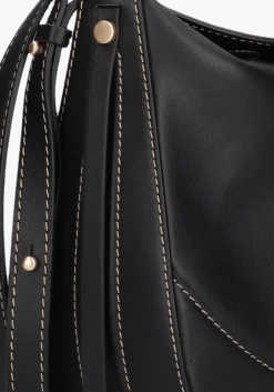 zwarte vanessa bruno schoudertas daily bag