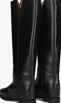 zwarte via roma 15 laarzen santa monica 2568