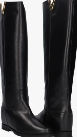 zwarte via roma 15 laarzen santa monica 2568