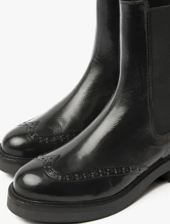 zwarte via vai enkelboots lucia gina