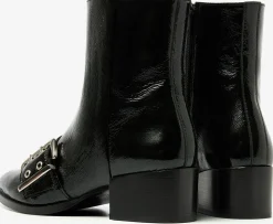 zwarte via vai enkellaarsjes rose camden