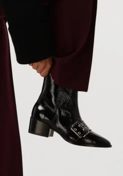 zwarte via vai enkellaarsjes rose camden