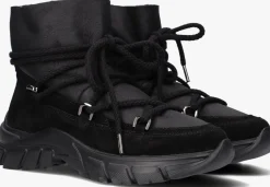 zwarte via vai enkellaarsjes sue knit