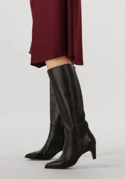 zwarte via vai hoge laarzen lina perri