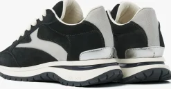 zwarte via vai lage sneakers usher riggs