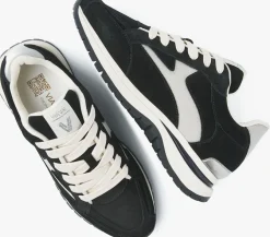 zwarte via vai lage sneakers usher riggs