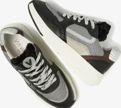 zwarte via vai lage sneakers vic celia