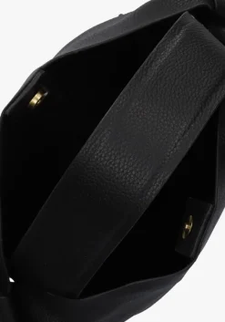 zwarte via vai schoudertas nodo fabi