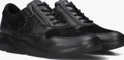 zwarte waldlaufer lage sneakers k funky