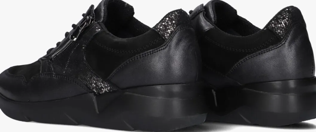 zwarte waldlaufer lage sneakers k funky