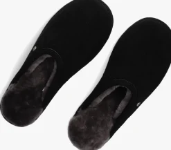 zwarte warmbat pantoffels classic unisex