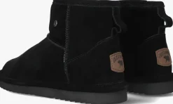 zwarte warmbat vachtlaarzen wallaby