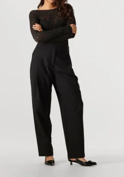 zwarte wolford top leo string body