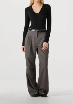 zwarte wolford top the v neck body