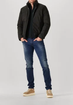 zwarte woolrich jack cloud lewis bomber