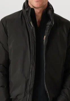 zwarte woolrich jack cloud lewis bomber