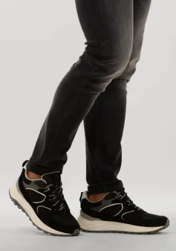 zwarte woolrich lage sneakers running man