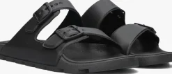 zwarte woolrich slippers two bands sandal man