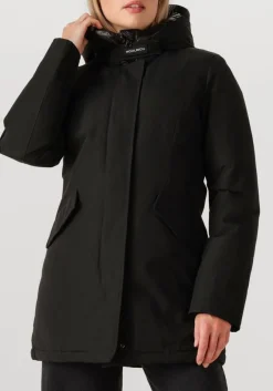 zwarte woolrich winterjassen arctic parka