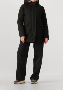 zwarte woolrich winterjassen arctic parka