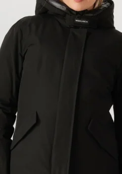 zwarte woolrich winterjassen arctic parka
