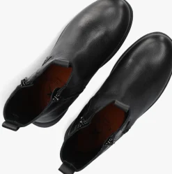 zwarte xsensible enkelboots ferraro