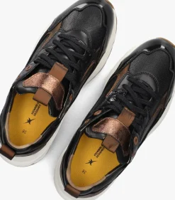 zwarte xsensible lage sneakers milau