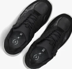 zwarte xsensible lage sneakers douro